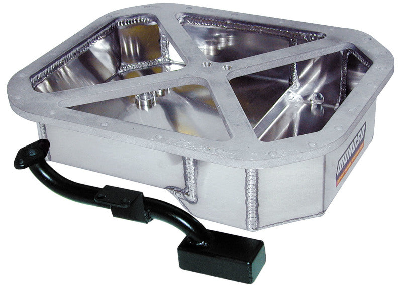 Moroso 20940 Mazda 13B Rotary (w/Rear Sump) Drag Race Baffled Wet Sump 6.25qt 4in Aluminum Oil Pan