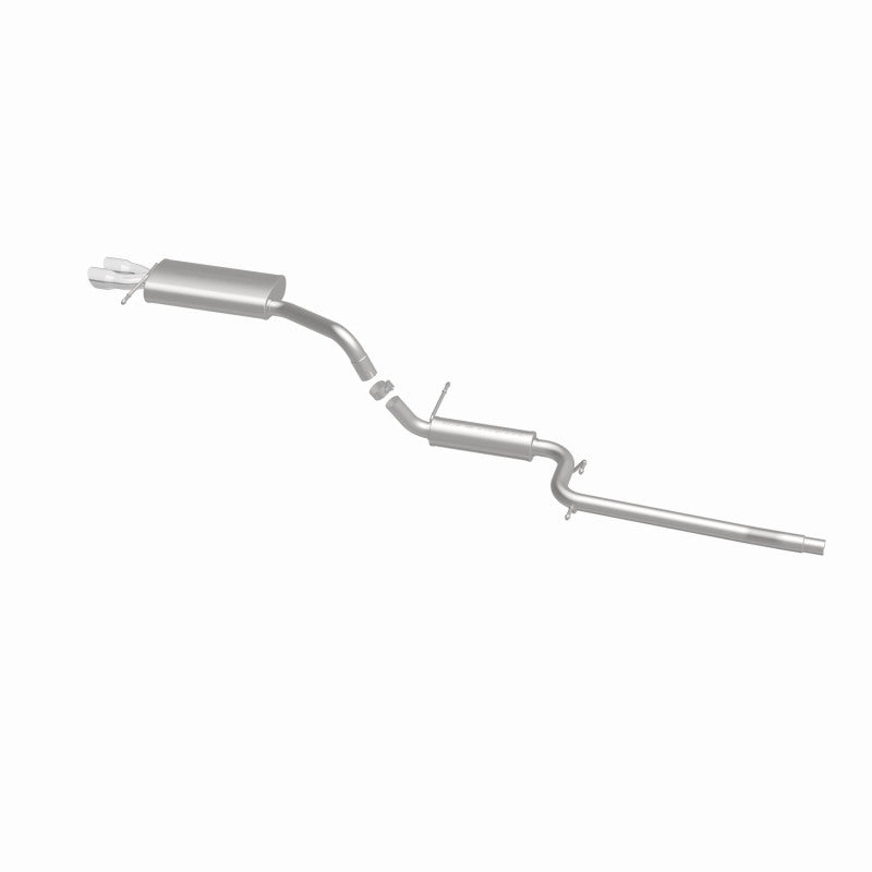 Magnaflow 15486 MagnaFlow Performance Cat-Back Exhaust System Dual Straight Drive Side Rear Exit 11-14 VW Jetta 2.0L