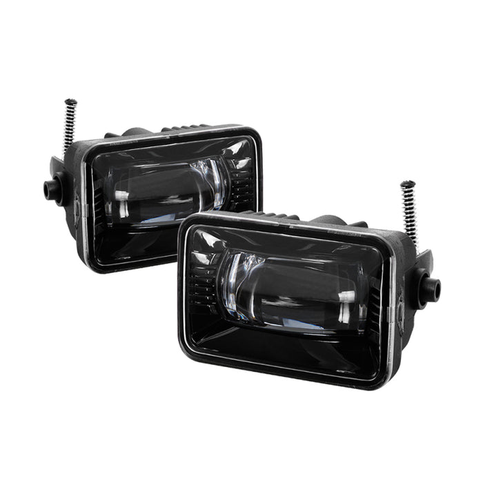 SPYDER 9043277 Spyder 15-18 Ford F-150 / 17-18 Ford F-250/F-350 Full LED Fog Lights - w/o Switch (FL-LED-PRO-4)