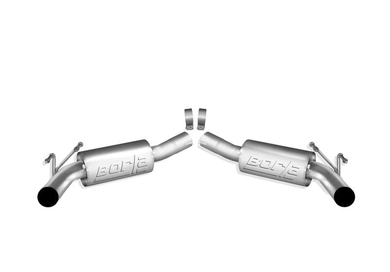 Borla 11794 2010 Camaro 6.2L ATAK Exhaust System w/o Tips works With Factory Ground Effects Package (rear