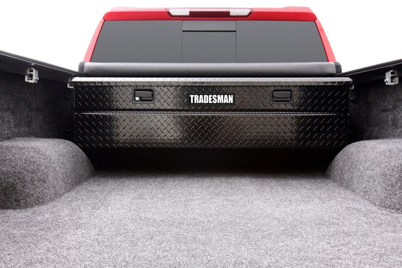 Tradesman 79456 Aluminum Flush Mount Truck Tool Box (56in.) - Black
