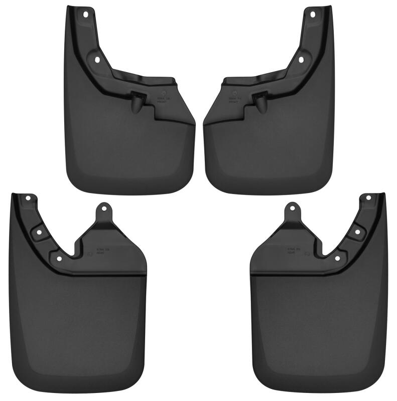 Husky Liners 56946 16-22 Toyota Tacoma w/ OE Fender Flares Front and Rear Mud Guards - Black