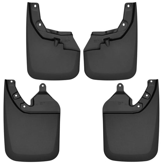 Husky Liners 56946 16-22 Toyota Tacoma w/ OE Fender Flares Front and Rear Mud Guards - Black