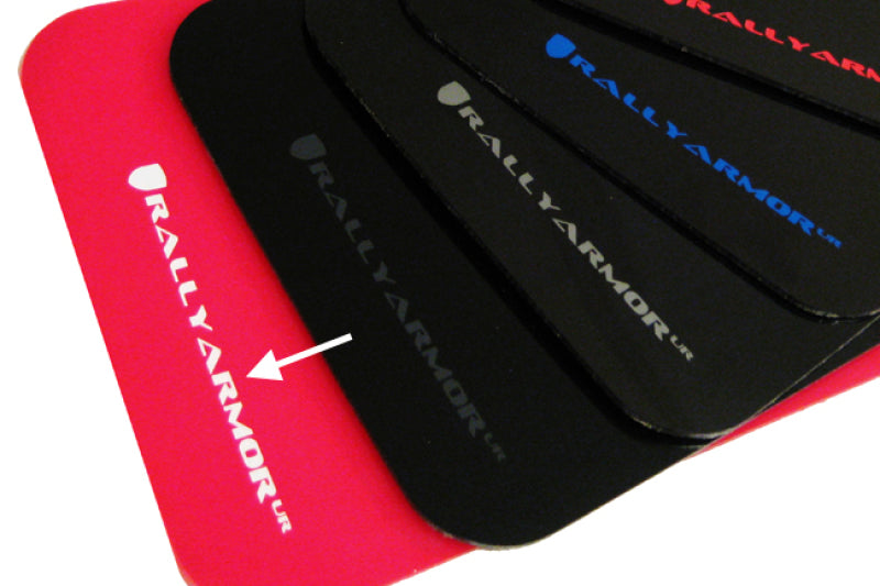 Rally Armor MF24-UR-RD/WH 12-18 Hyundai Veloster Red UR Mud Flap w/ White Logo