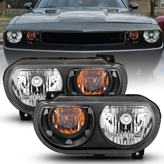 ANZO 121526 ANZ Crystal Headlights