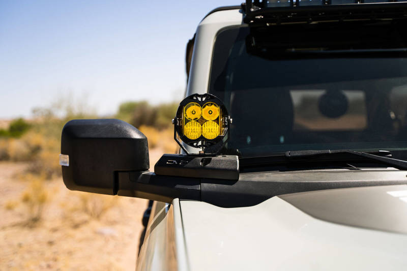 DV8 Offroad LBBR-02 DV8 21-22 Ford Bronco A-Pillar Pod Light Mounts