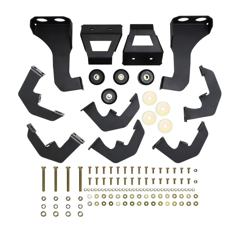 Westin 56-534765 2020 Chevy Silverado 2500/3500 Crew Cab (6.5ft Bed) HDX W2W Nerf Step Bars - Textured Black