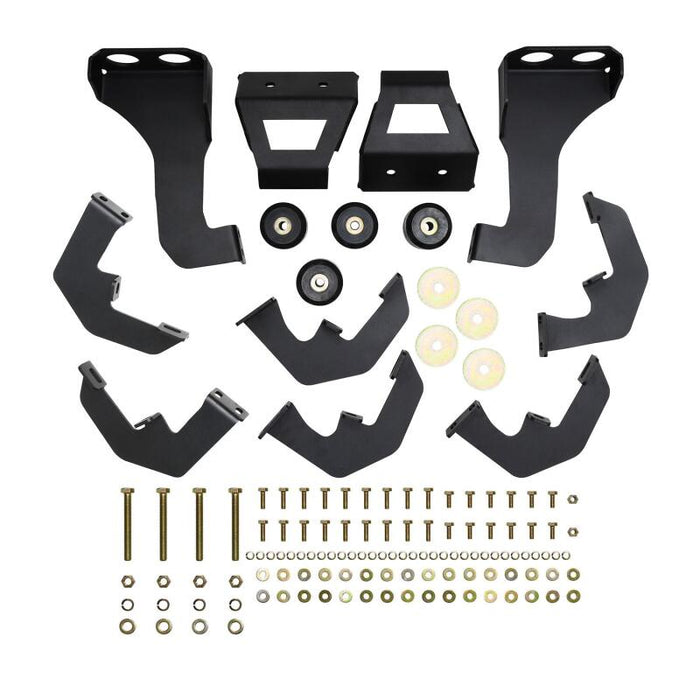 Westin 56-534765 2020 Chevy Silverado 2500/3500 Crew Cab (6.5ft Bed) HDX W2W Nerf Step Bars - Textured Black
