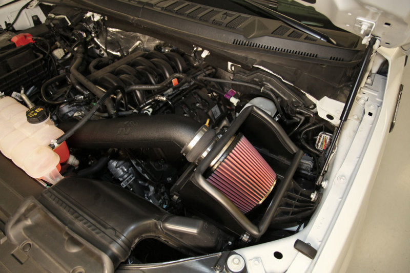 K&N Engineering 63-2591 K&N 15-16 Ford F150 V8-5.0L AirCharger Performance Intake Kit