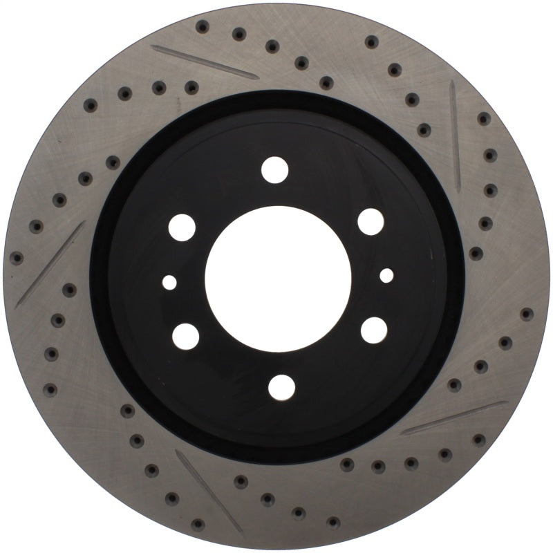 Stoptech 127.65119L StopTech Slotted & Drilled Sport Brake Rotor