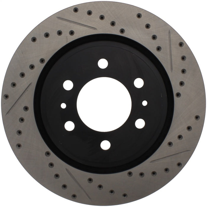 Stoptech 127.65119L StopTech Slotted & Drilled Sport Brake Rotor