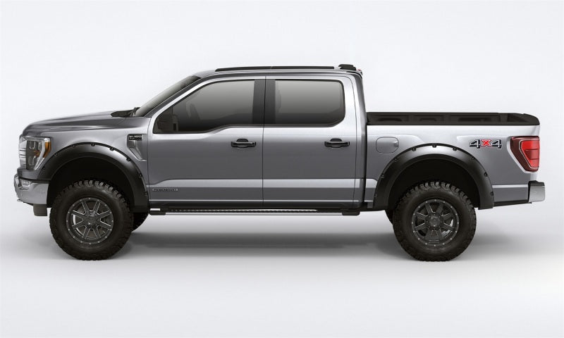 Bushwacker BUS28129-08 17-21 Ford F250 Forge Fender Flares Black 4Pcs