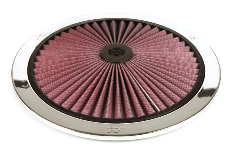 K&N Engineering 66-1401XP K&N X-Stream Top Filter X-Stream 14 inch OD Chrome