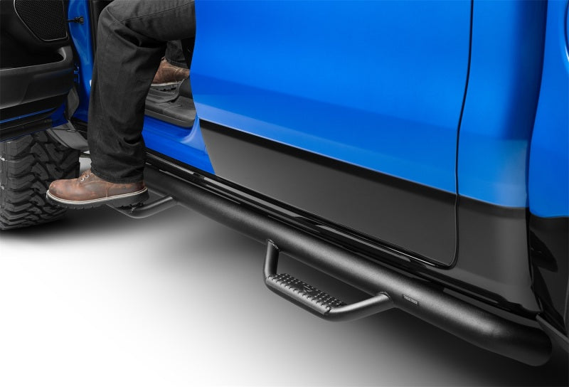 N-Fab D2080CC-TX Nerf Step 2019 Dodge RAM 2500/3500 Crew Cab All Beds Gas/Diesel - Tex. Black - 3in