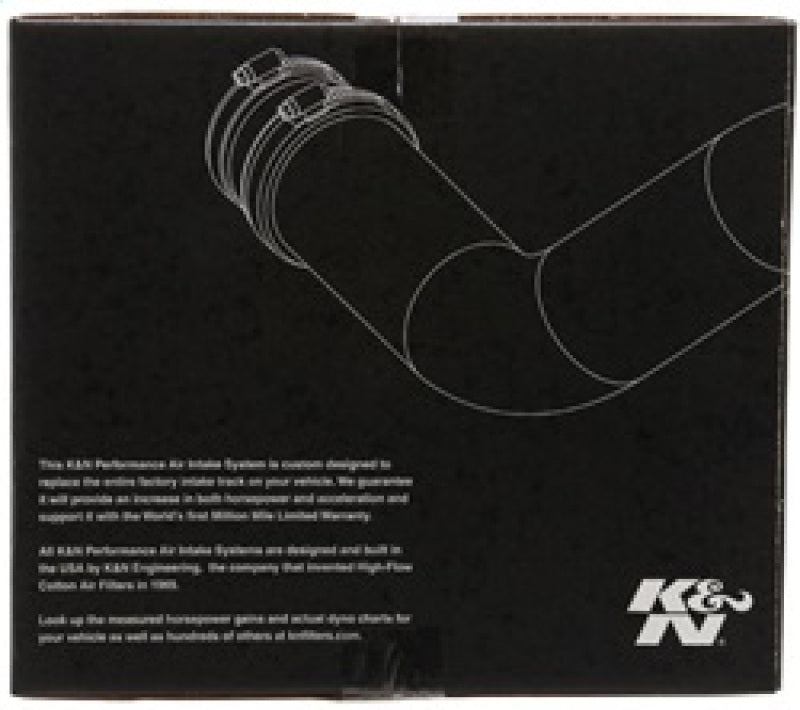 K&N Engineering 57-2599 K&N 2017 Ford F150 Ecoboost V6-3.5L F/I Performance Air Intake Kit
