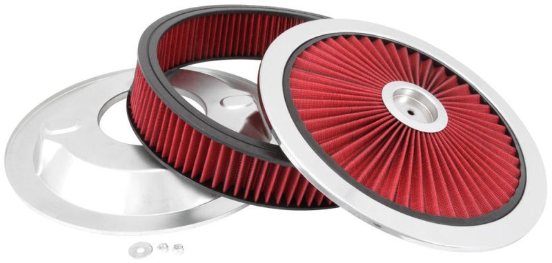 Spectre 47622 ExtraFlow HPR Air Cleaner Assembly 14in. x 3in. - Red