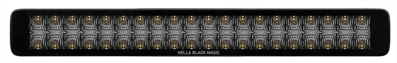 Hella 358176401 Universal Black Magic 21in Double Light Bar - Driving Beam