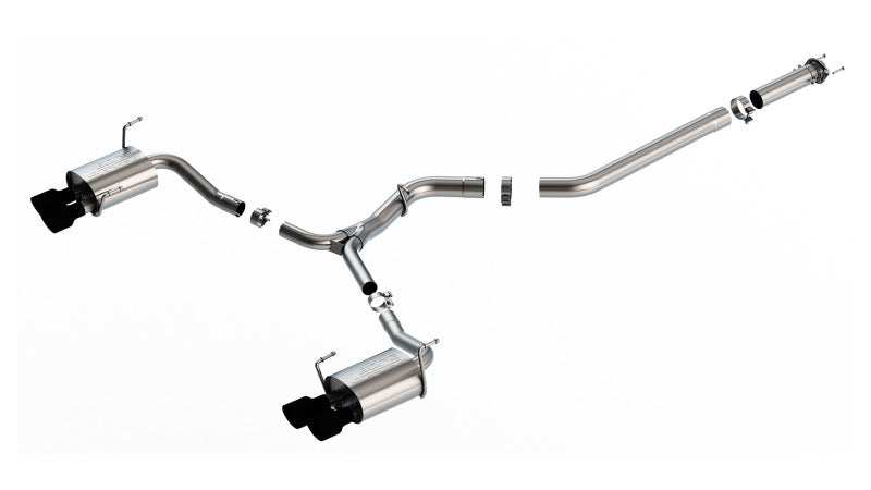 Borla 140907CB 2022 Subaru WRX 2.4L Turbo AT/MT AWD S-Type Catback Exhaust CB Tips