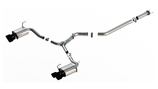 Borla 140907CB 2022 Subaru WRX 2.4L Turbo AT/MT AWD S-Type Catback Exhaust CB Tips