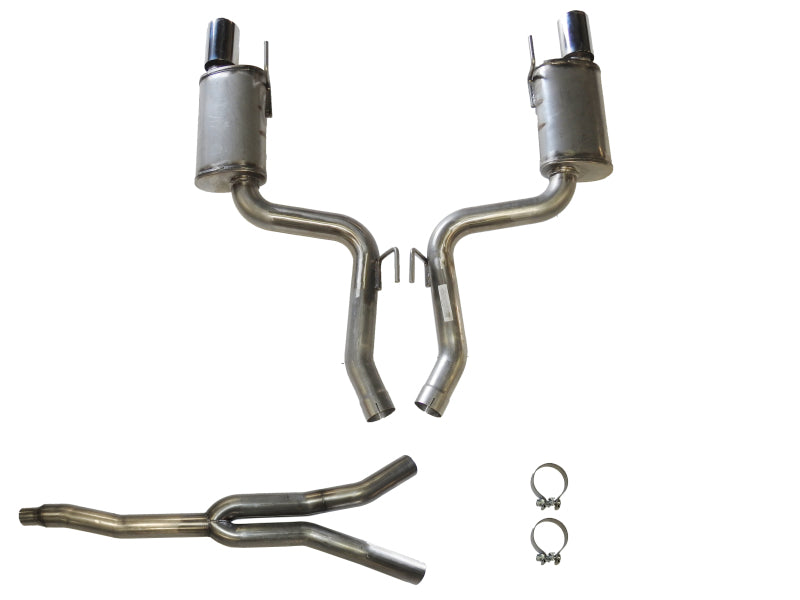 JBA 30-2648 15-20 Ford Mustang EcoBoost 304 Stainless Steel Cat-Back Exhaust