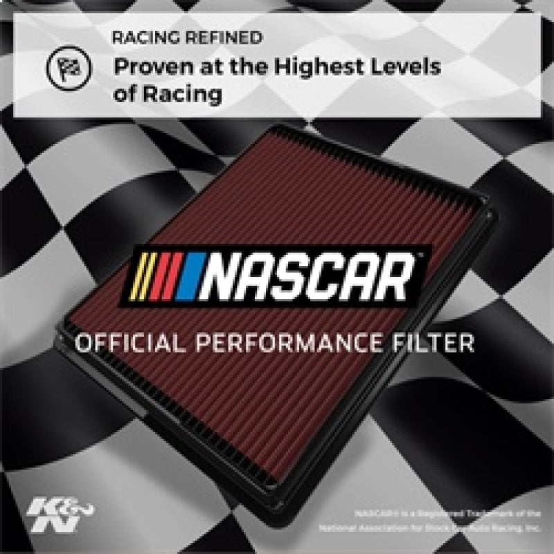 K&N Engineering 33-3155 K&N 2020 BMW M550i 4.4L V8 Replacement Air Filter (2 Per Box)