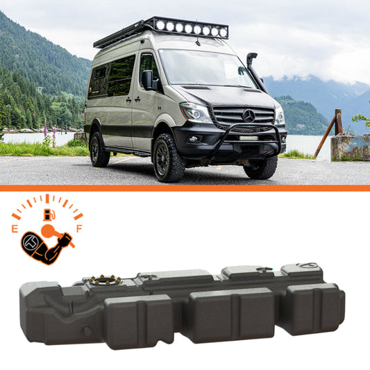 Titan Fuel Tanks 7050207 07-18 Mercedes-Benz/Dodge Sprinter Van 144in/170in 46 Gallon XXL Mid-Ship Fuel Tank