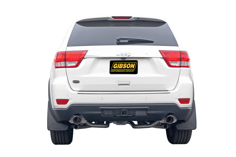Gibson 17407 11-18 Jeep Grand Cherokee Laredo 3.6L 2.25in Axle-Back Dual Exhaust - Aluminized