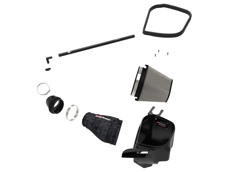 aFe 57-10028D 2021 Dodge Durango SRT Hellcat Track Series Carbon Fiber Cold Air Intake System w/ Pro DRY S