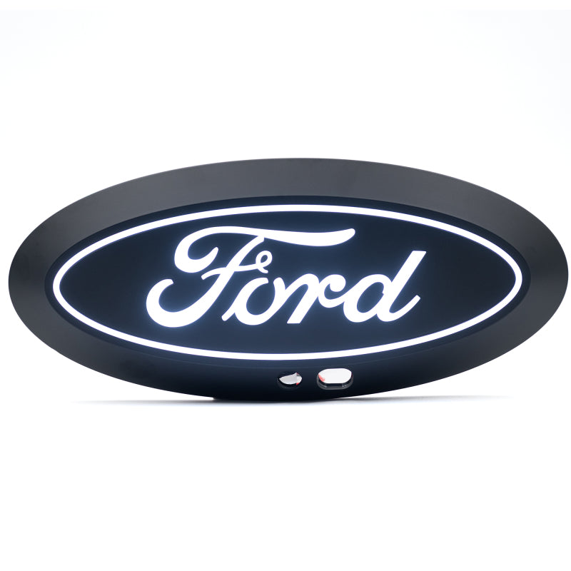 Putco 92801 17-19 Ford SuperDuty Front Luminix Ford LED Emblem - w/ Camera CutOut