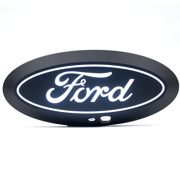 Putco 92801 17-19 Ford SuperDuty Front Luminix Ford LED Emblem - w/ Camera CutOut