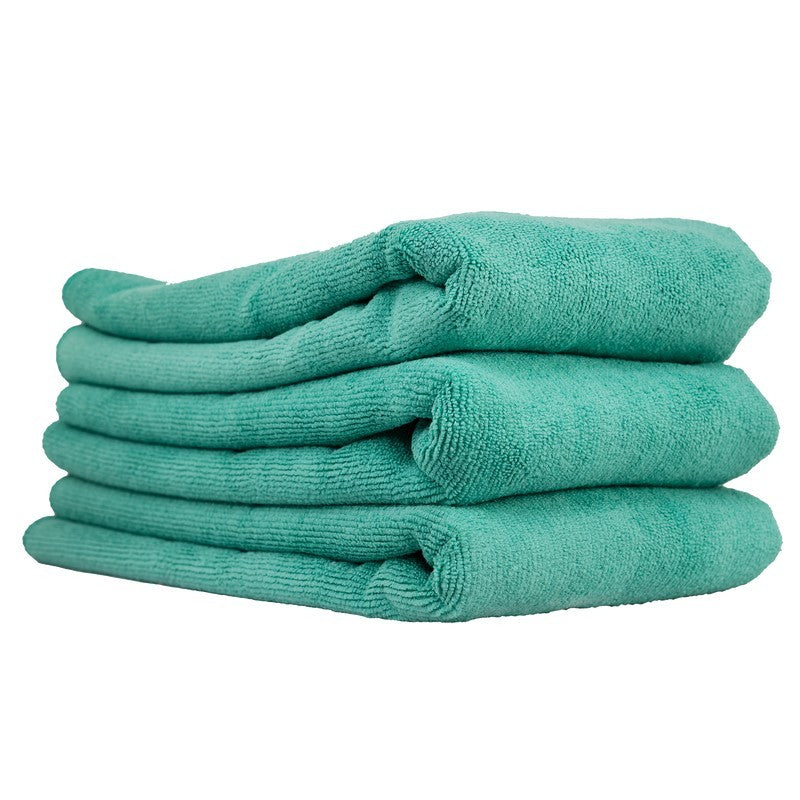 Chemical Guys MIC36403 Workhorse Microfiber Towel (Exterior)- 24in x 16in - Green - 3 Pack