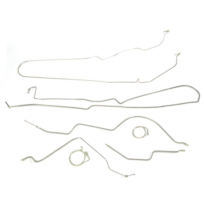 OMIX 16737.50 Omix Full Brake Line Set 6 Piece 87-95 Jeep Wrangler