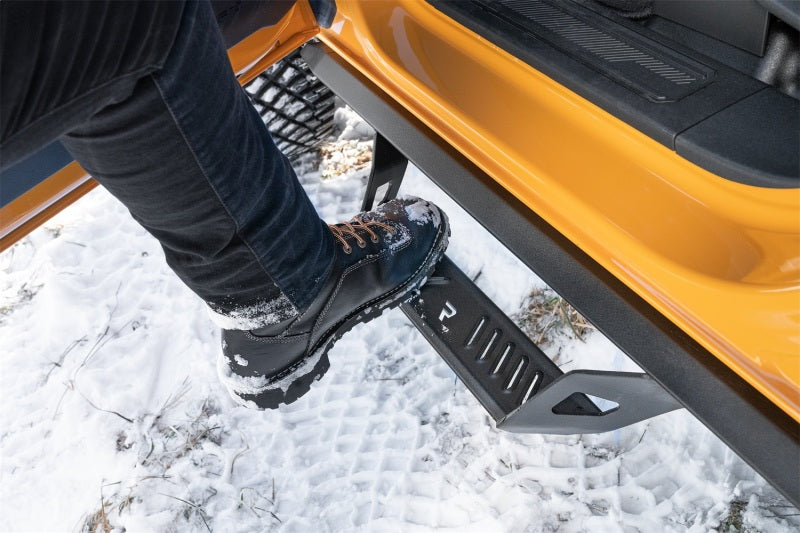 N-Fab PRF2156B-TX 21-22 Ford Bronco 2 Door Predator PRO Step System - Wheel 2 Wheel - Tex. Black
