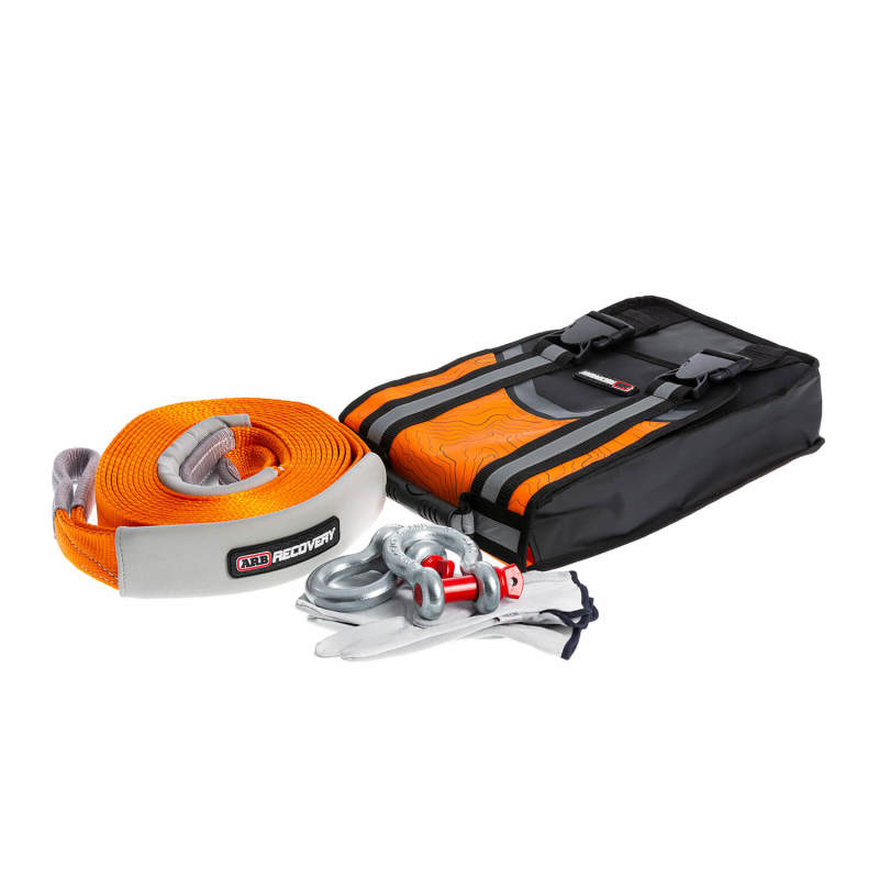 ARB RK12A Weekender Recovery Kit Incl 17600lb Recovery Strap/4.75T Shackles