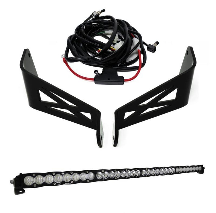 Baja Designs 447083 S8 Can-Am Maverick X3 Rock Crawler 40in Roof Mount Kit