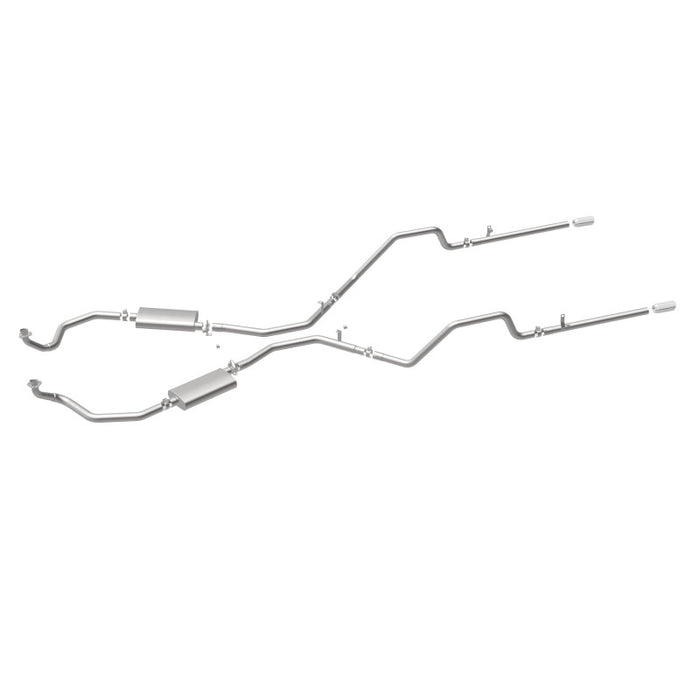 Magnaflow Perf Exhaust MAG16724 61-64 Chevy Impala Crossmember Back Exhaust