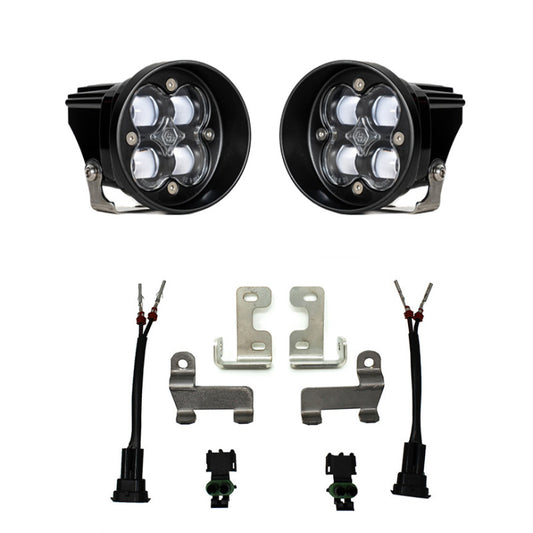Baja Designs 447703 2016+ Toyota RAV4 Squadron Fog Light Pocket Kit - Clear