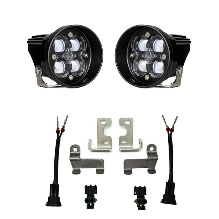 Baja Designs 447703 2016+ Toyota RAV4 Squadron Fog Light Pocket Kit - Clear