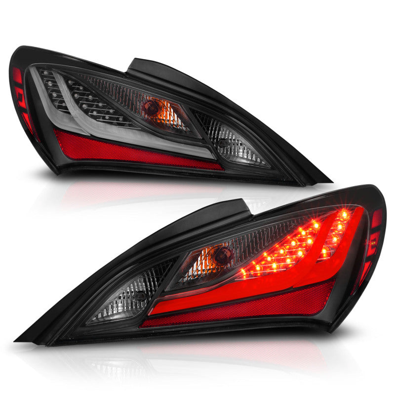 ANZO 321347 10-13 Hyundai Genesis 2DR LED Taillights Smoke
