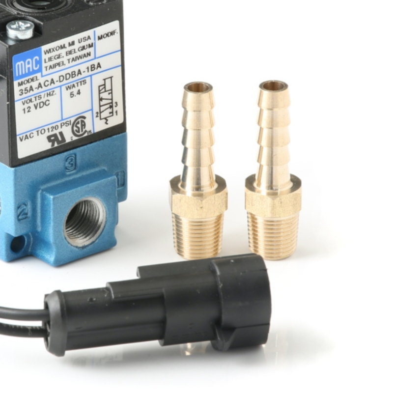 Go Fast Bits 3835 GFB G-Force Solenoid Includes 2 Hosetails