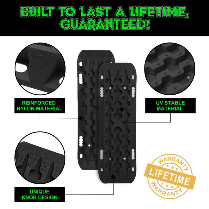 Rhino USA TRACBOARDS-BLK RSA Traction Boards