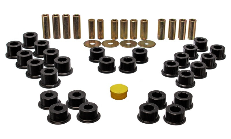 Energy Suspension 11.3106G 90-97 Mazda Miata Black Rear Control Arm Bushing Set