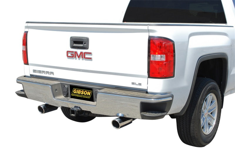 Gibson 5657 15-18 Chevrolet Silverado 1500 LS 5.3L 3in/2.25in Cat-Back Dual Split Exhaust - Aluminized