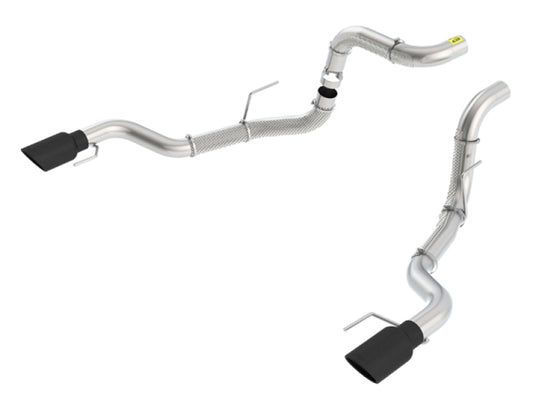 Borla 60640BC 2017 Ford Raptor 3.5L AT RWD CC Short Bed/EC Standard Bed 3in Tailpipe Assembly w/ Black Tips