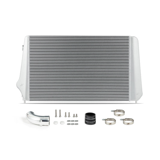 Mishimoto MMINT-DMAX-17SL 17-19 GM 6.6L L5P Duramax Intercooler - Silver