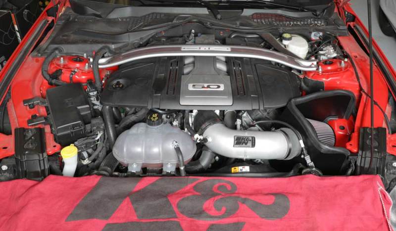 K&N Engineering 69-3540TP K&N 2018 Ford Mustang GT V8 5.0L F/I Typhoon Air Intake