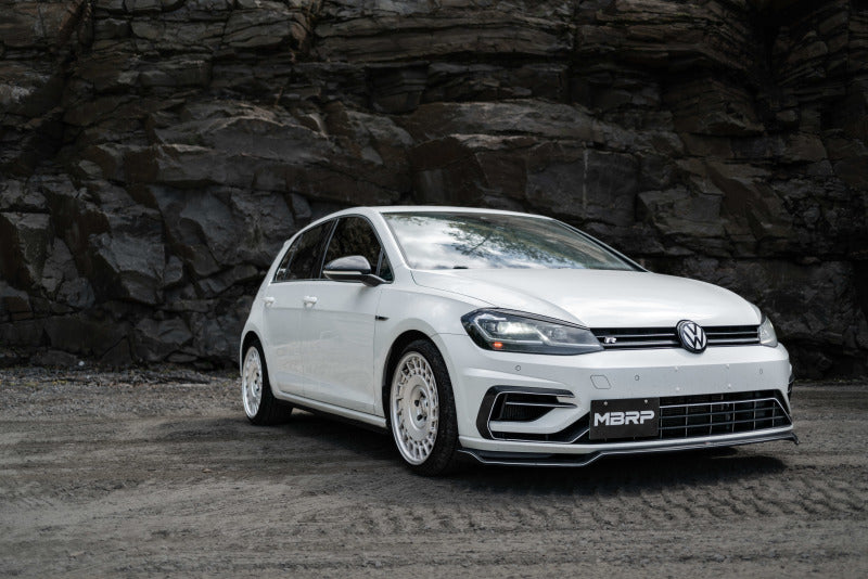 MBRP S46033CF 15-19 VW Golf R MK7/MK7.5 3in T304 Cat Back Exhaust w/ Carbon Fiber Tips