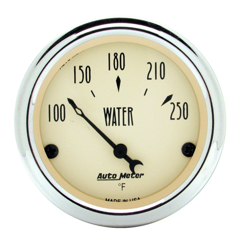 AutoMeter 1808 Gauge Kit 5 Pc. 3-1/8in. & 2-1/16in. Mech. Speedometer Antique Beige