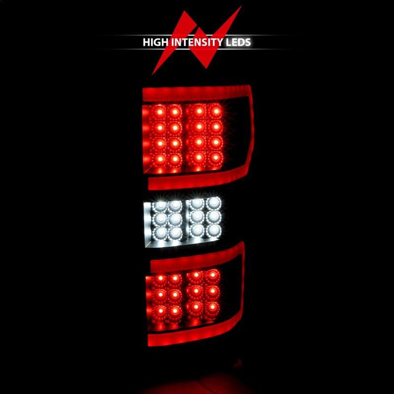 ANZO 321338 18-19 Ford F-150 LED Taillights Black