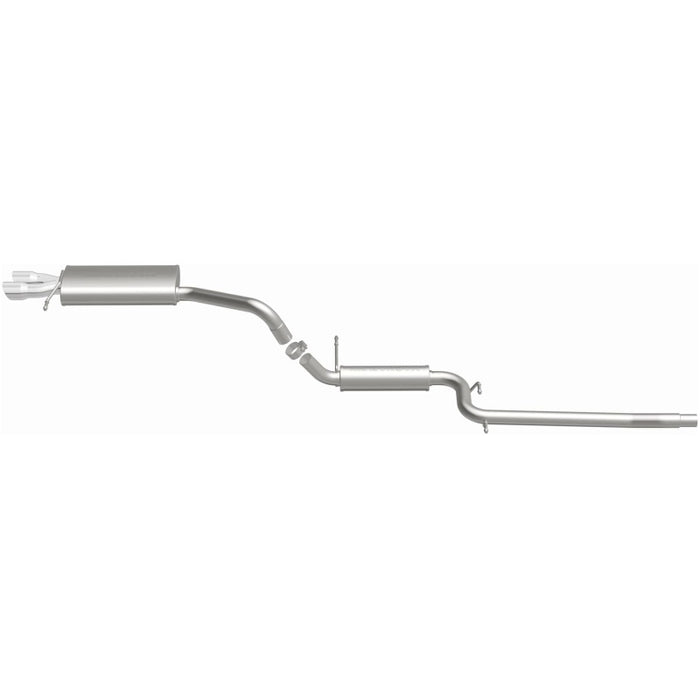 Magnaflow 15486 MagnaFlow Performance Cat-Back Exhaust System Dual Straight Drive Side Rear Exit 11-14 VW Jetta 2.0L